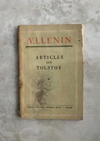 ARTICLES ON TOLSTOY