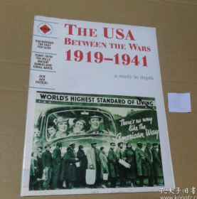 英文原版 The USA Between the Wars 1919-1941