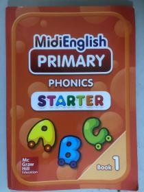Midi Englsh PRIMARY PHONICS STARTER ABC book1(略有勾画 便宜出售）