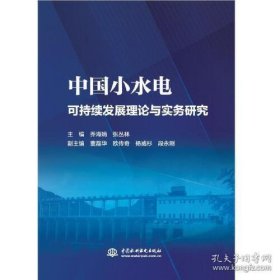 保正版！中国小水电可持续发展理论与实务研究