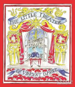 英文原版The Little Theater of Vincent Darré 文森特 達雷的小劇場 Vincent Darré 二十個裝飾剪貼簿室內設計