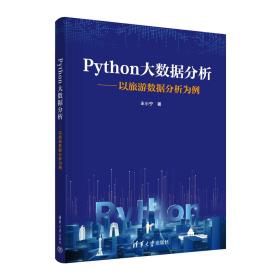 Python大数据分析——以旅游数据分析为例 王小宁 著 新华文轩网络书店 正版图书
