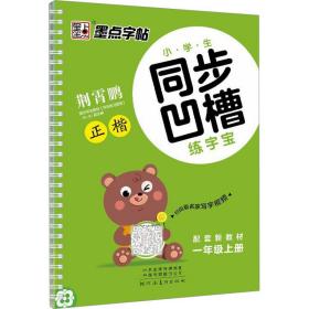 小学生同步凹槽练字宝 1年级上册 荆霄鹏 著 新华文轩网络书店 正版图书