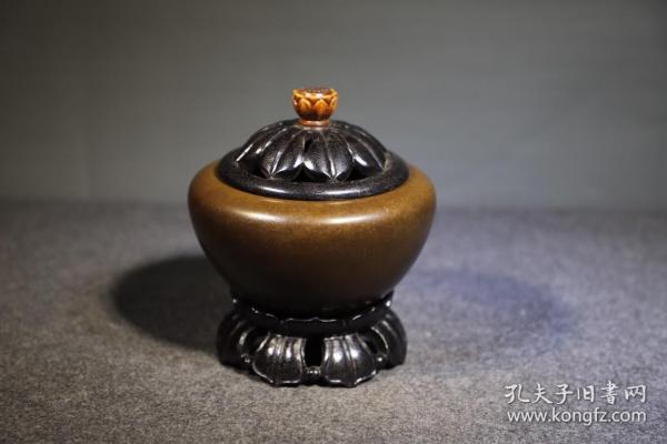 旧藏“大明宣德年制”铜胎钵式套炉