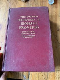 5881：THE OXRORD DICTIONARY OF ENGLISH PROVERBS 牛津英语谚语词典  第三版