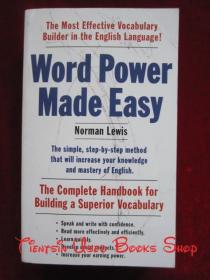 Word Power Made Easy: The Complete Handbook for Building a Superior Vocabulary（货号TJ）单词的力量： 构建高级词汇的完整手册