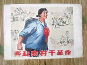 宣传画 （奔赴农村干革命）