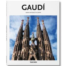现货 Gaudi 安东尼高迪建筑设计画册 建筑设计大师 建筑设计书籍