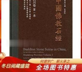 中国佛教石经 四川卷 第一卷 8开精装 全一册 中国美术学院