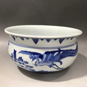 旧藏 青花炉