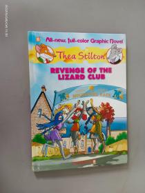 英文書  Thea Stilton: Revenge of the Lizard Club (Thea Stilton Graphic Novels)   16開    精裝