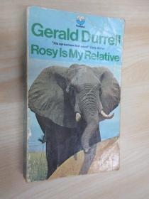英文书 Gerald Durrell Rosy Is My Relative 平装 36开 222页 详见图片