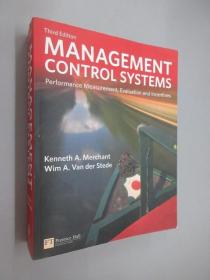 英文书 Management Control Systems 管理控制系统 平装 16开 815页 详见图片