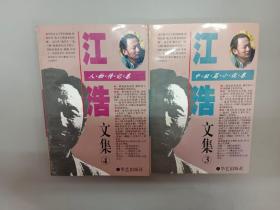 江浩文集 中短篇小说卷+人物传记卷 共2册合售