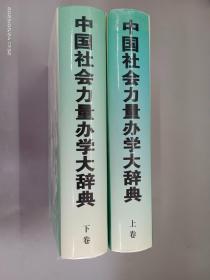 中国社会力量办学大辞典（上下卷）   精装   全2册