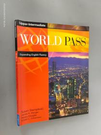 英文書  World Pass Upper Intermediate, Expanding English Fluency   16開