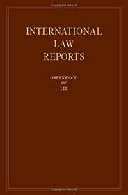 现货International Law Reports: Volume 174[9781108418836]