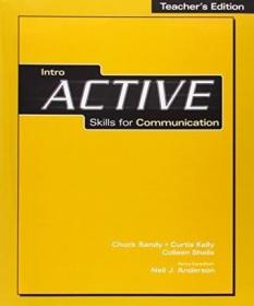 现货Active Skills for Communication Intro: Teacher S Edition[9781424001026]