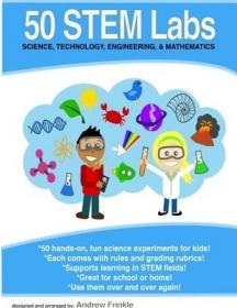 現貨50 STEM Labs - Science Experiments for Kids[9781312502406]