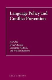 现货Language Policy and Conflict Prevention[9789004357747]