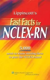 现货Lippincott's Fast Facts for NCLEX-RN[9781451113273]