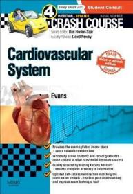 现货 Crash Course Cardiovascular System Updated Print + E-Book Edition (Crash Course) [9780723438601]