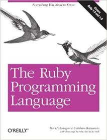 現貨 The Ruby Programming Language: Everything You Need to Know [9780596516178]