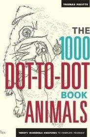 現貨1000 Dot-To-Dot Book: Animals (UK) (Ilex Art & Illustration)[9781781571453]