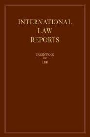 现货International Law Reports: Volume 169 (International Law Reports)[9781107194441]