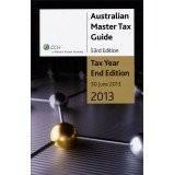 現貨Australian Master Tax Guide : Tax Year End Edition 2013[9781922042934]