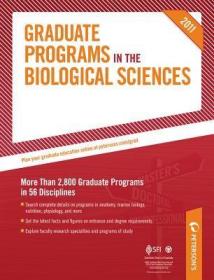 现货Graduate Programs in the Biological Sciences (Tion) (Peterson's Graduate Programs in the Biological/Biomedical Sciences)[9780768928549]