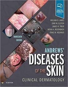 现货Andrews Diseases of the Skin: Clinical Dermatology[9780323547536]