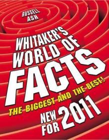 現貨Whitaker's World of Facts 2011 (Whitaker's World of Facts)[9781408130070]