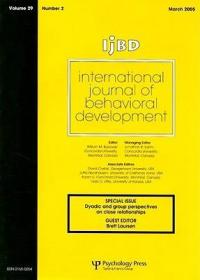 现货 Dyadic And Group Perspectives On Close Relationships: Special Issue Of International Journal Of Behavioral Development [9781841699912]