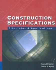 现货 Construction Specifications: Principles and Applications [With CDROM][9781428318618]