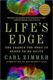 现货 Lifes Edge: The Search for What It Means to Be Alive [9780593182734]