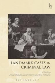 现货Landmark Cases in Criminal Law (Landmark Cases)[9781849466899]