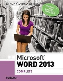 现货Microsoft Word 2013: Complete (Shelly Cashman)[9781285167725]