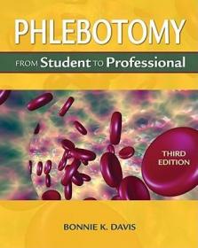 现货 Phlebotomy: From Student To Professional [9781435469570]