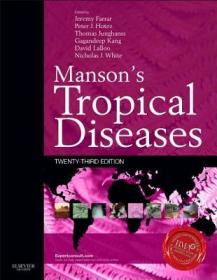 现货 Mansons Tropical Diseases: Expert Consult - Online And Print [9780702051012]