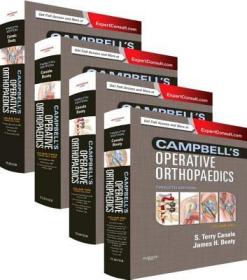 现货 Campbells Operative Orthopaedics: 4-Volume Set (Expert Consult Premium Edition - Enhanced Online Features And Print) [9780323072434]