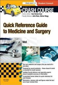 現貨 Crash Course: Quick Reference Guide To Medicine And Surgery [9780723435532]