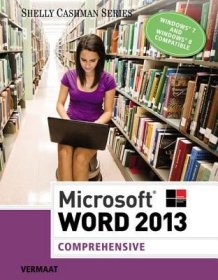现货Microsoftword 2013: Comprehensive (Shelly Cashman)[9781285167688]