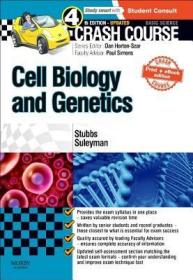 现货 Crash Course Cell Biology And Genetics Updated Print + Ebook Edition (Crash Course) [9780723438762]