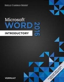 现货 Shelly Cashman Series Microsoft Office 365 & Word 2016: Introductory[9781305870994]