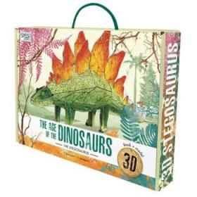 英文原版Dinosaurs - Stegosaurus 3D剑龙模型书