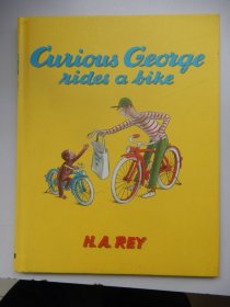 英文原版精装绘本：Curious George Rides a Bike