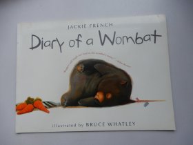 英文原版平装绘本：Diarf of a Wombat