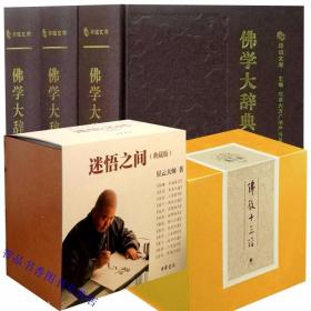 全25册佛学大辞典校勘本3册精装简体横排+佛教十三经10册精装原文注释白话译文+星云大师迷悟之间12册精装典藏版 文物出版社,中华书局正版佛学词典字典 佛教佛学入门书籍