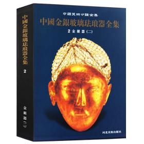 正版 中国美术分类全集（di二卷）中国金银玻璃珐琅器全集 金银器 河北美术出版社